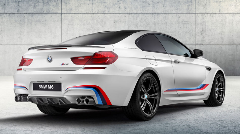 Illustration for article titled The BMW M6 GT3 And Competition Editions Get M Stripes, Lots Of M Stripes